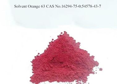 Colorant сопротивления жары 314°C GG апельсина 63 растворителя но. 16294-75-0 CAS дневной красный на PS